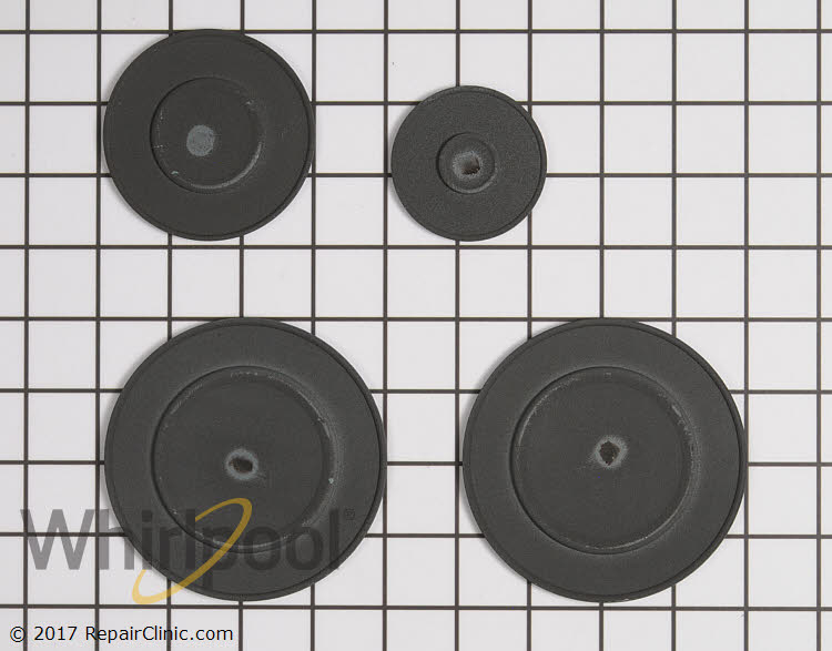 Surface Burner Cap WPW10597129 Alternate Product View