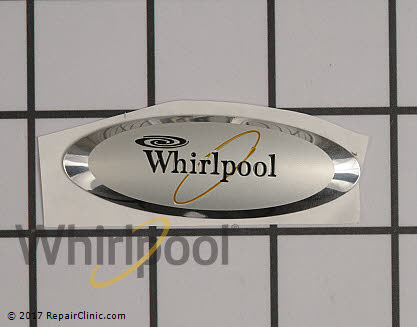 Nameplate W10854980 Alternate Product View