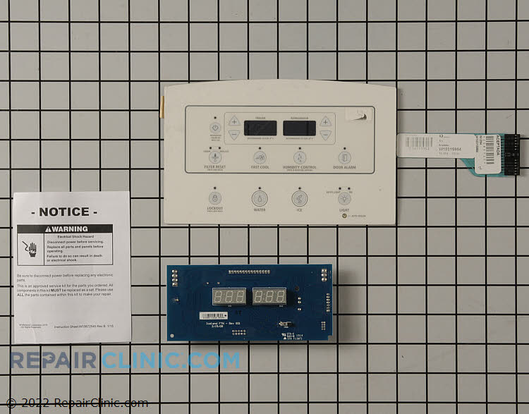 Refrigerator Dispenser Control Board W10882877 Fast Shipping