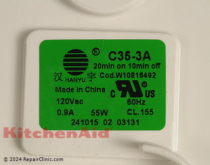 Circulation Pump W11032770 Alternate Product View