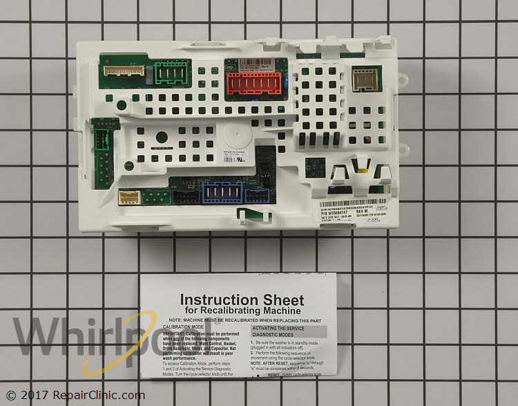 Main Control Board W10745340 Whirlpool Replacement Parts