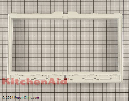 Shelf Frame without Glass WPW10671240 Alternate Product View