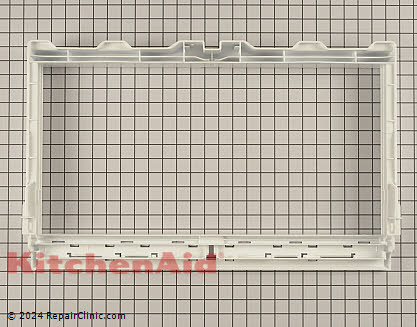 Shelf Frame without Glass WPW10671240 Alternate Product View