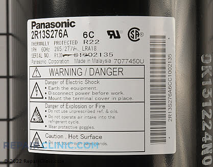 Compressor 5416A30007A Alternate Product View