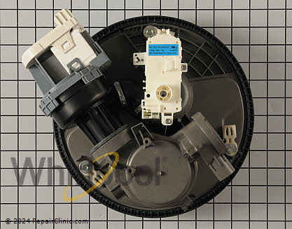 Pump and Motor Assembly WPW10605057 Alternate Product View