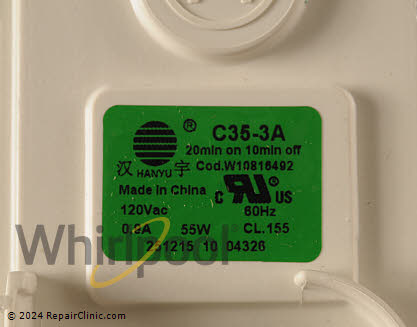 Pump and Motor Assembly WPW10605057 Alternate Product View