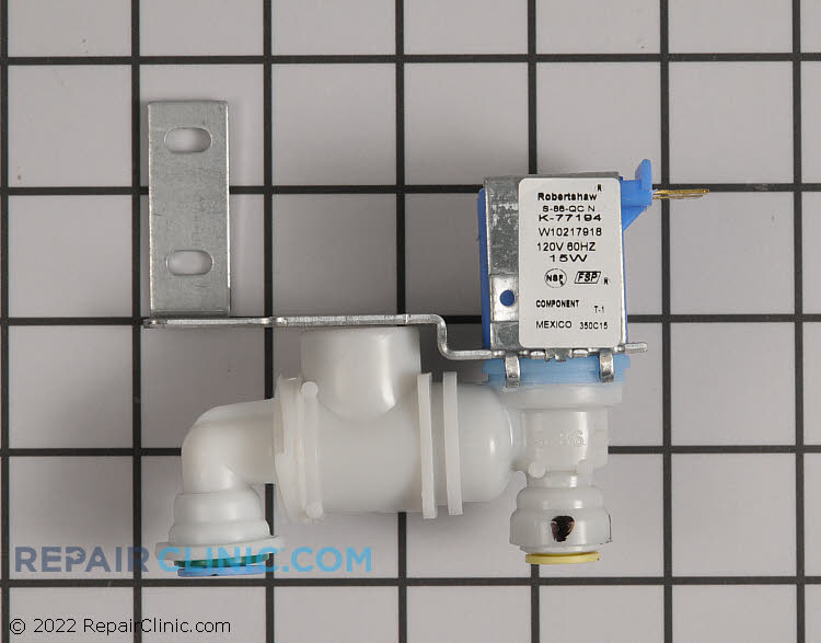 Water inlet valve assembly with quick connections