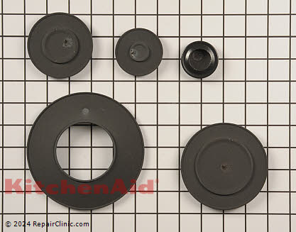 Surface Burner Cap W10831828 Alternate Product View