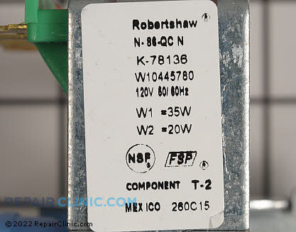 Water Inlet Valve WPW10445780 Alternate Product View