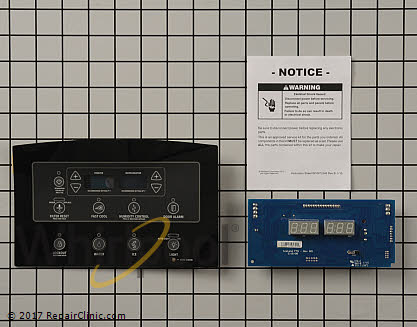Dispenser Control Board W10860143 Alternate Product View