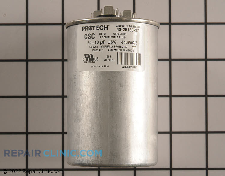 43-25133-37 Dual Run Capacitor