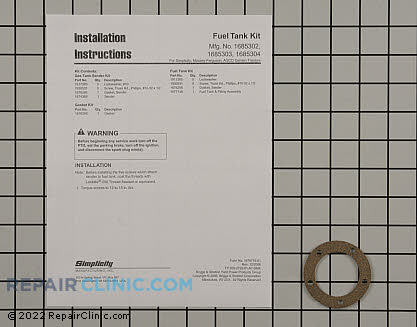 Gasket 1685303SM Alternate Product View