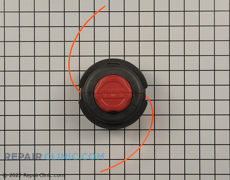 String trimmer head with trimmer line