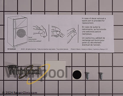 Door Reversal Kit W10437913 Alternate Product View