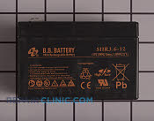Battery - Part # 3542161 Mfg Part # 127-0694