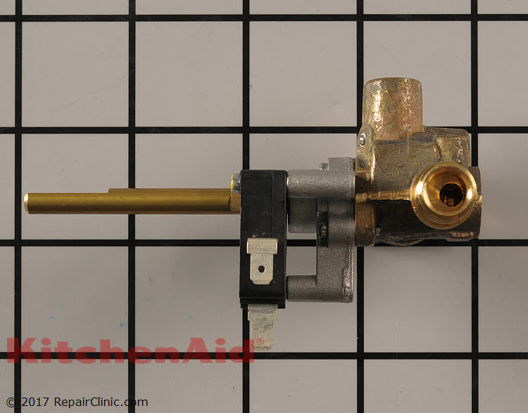 Surface Burner Valve WPW10371235 KitchenAid Replacement Parts