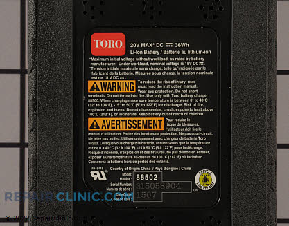 Battery 88502 Alternate Product View