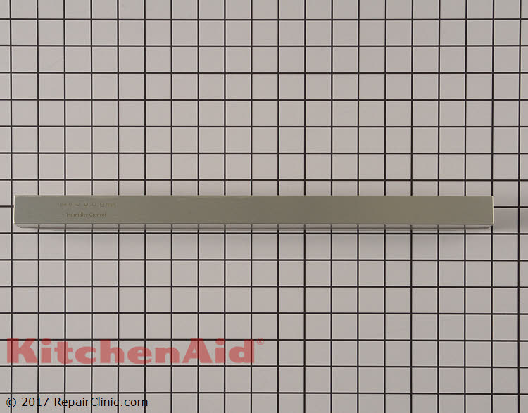 Drawer Front Trim WPW10531023 KitchenAid Replacement Parts