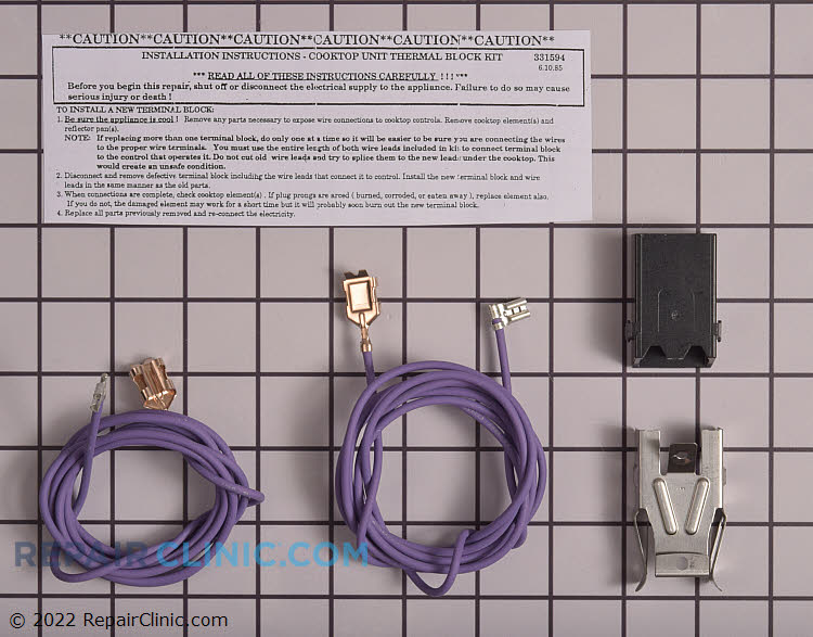 Element Receptacle and Wire Kit WB17X210 Alternate Product View