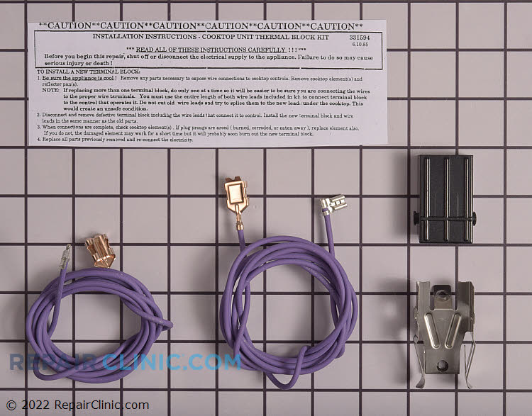 Element Receptacle and Wire Kit WB17X210 Alternate Product View