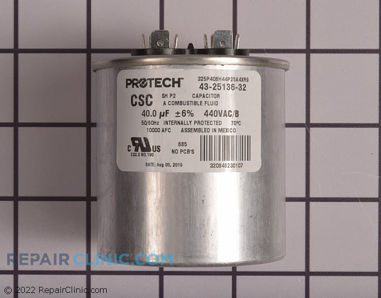 43-25136-32 Run Capacitor