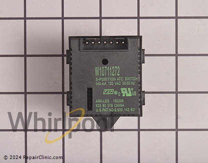 Temperature Control Switch W11103597 Alternate Product View