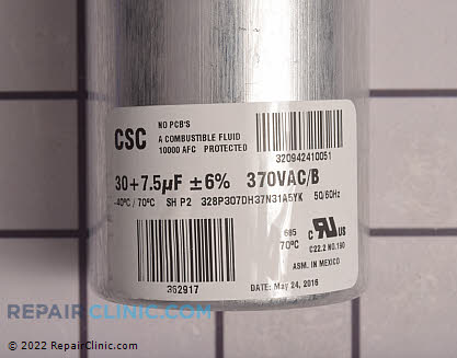 Run Capacitor S1-02435784000 Alternate Product View