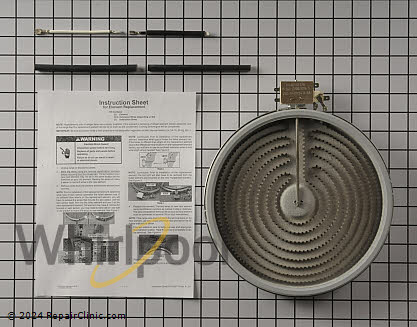 Radiant Surface Element W10823696 Alternate Product View