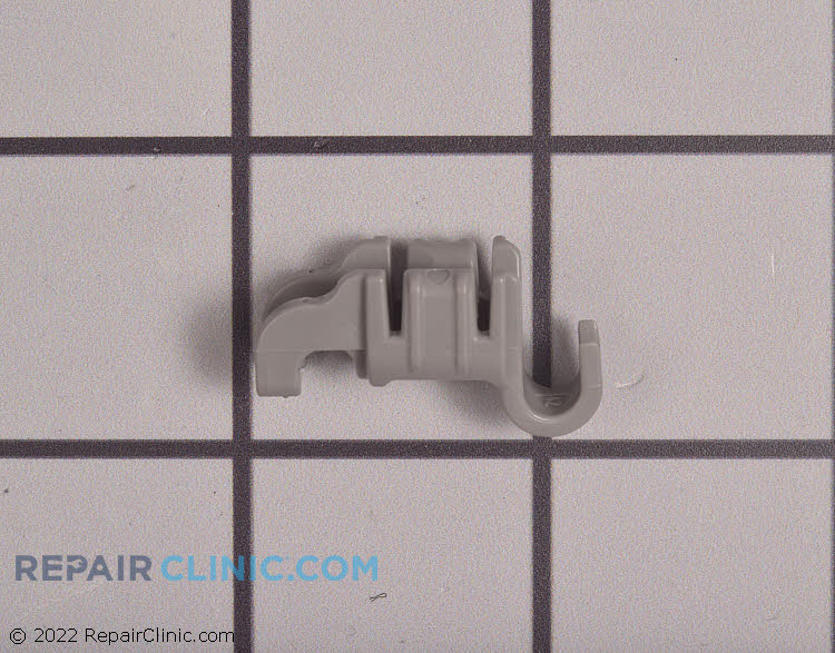 Dishwasher adjustable tine row clip.