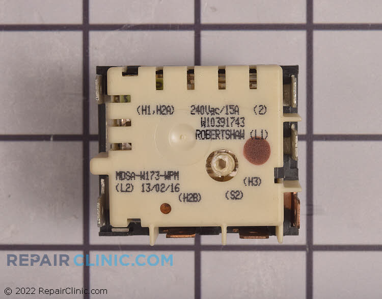 OEM Whirlpool Oven Range Infinite Switch – WPW10391743 W10391743 WP3149404