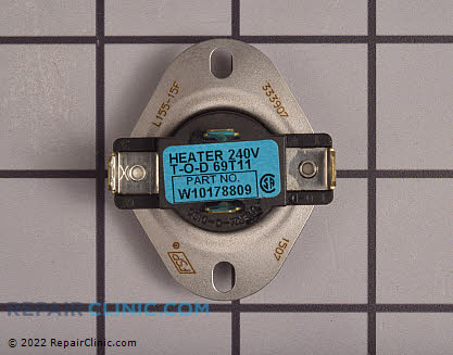 Cycling Thermostat WPW10178809 Alternate Product View