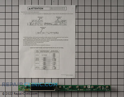 User Control and Display Board WD21X23556 Alternate Product View