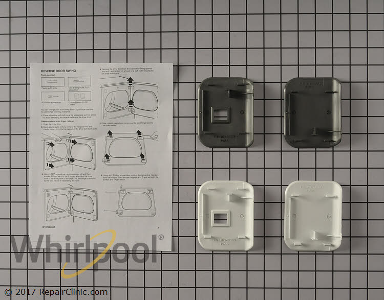 Door Reversal Kit W10808672 Whirlpool Replacement Parts
