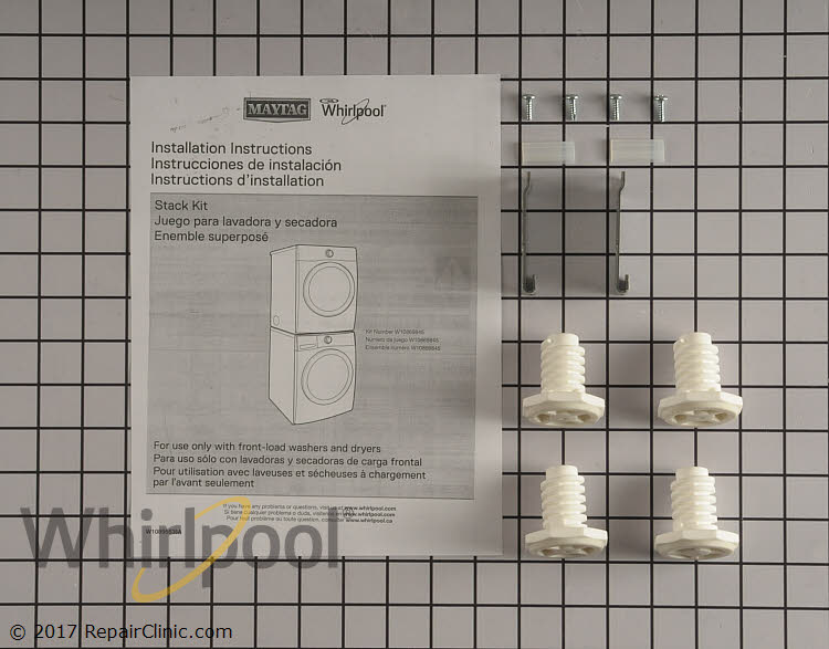 Stacking Kit W10869845 Whirlpool Replacement Parts
