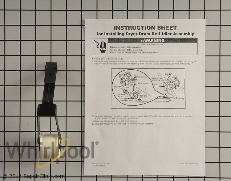 Idler Pulley WP691366 Alternate Product View