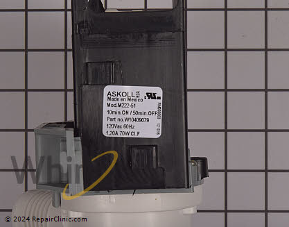 Drain Pump WPW10409079 Alternate Product View