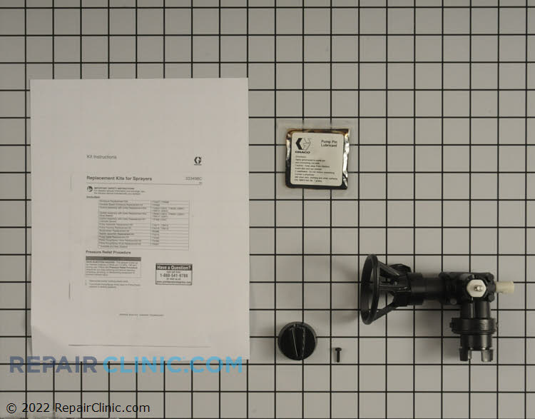Paint Sprayer Pump Housing 17B415 Graco Pump Housing Repair Clinic