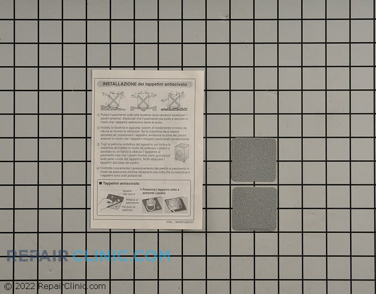 Washing Machine Leveling Leg Pad AGM73171801 Fast Shipping Repair