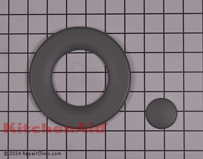 Surface Burner Cap WPW10067090 Alternate Product View