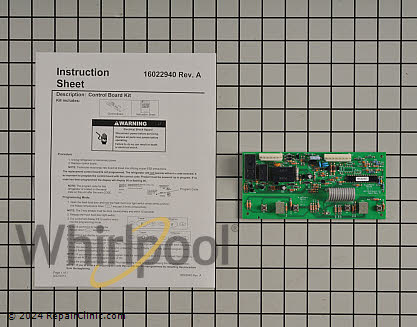 Control Board WPW10708492 Alternate Product View
