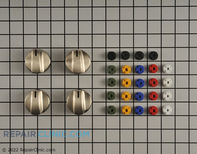 Control Knob Kit KNOBKIT4S Fast Shipping Repair Clinic