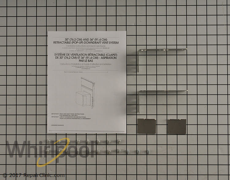 Hardware Kit W10422165 | Whirlpool Replacement Parts