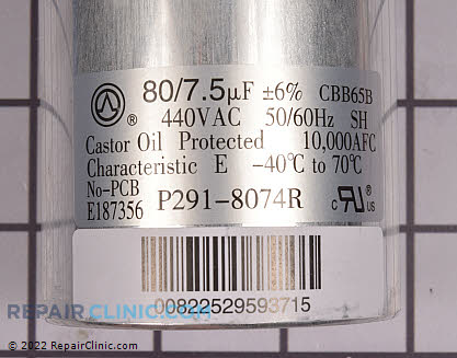 Capacitor P291-8074R Alternate Product View