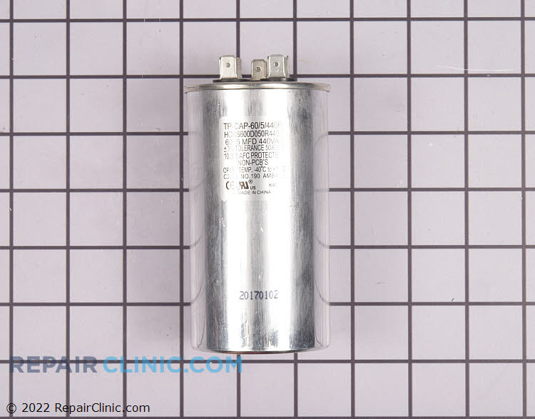 60/5-440VROUND Dual Run Capacitor
