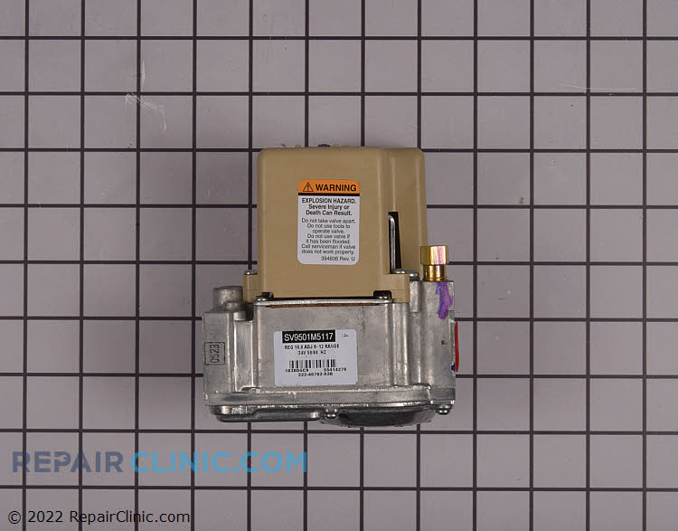 415-40762-02 Gas Valve Assembly