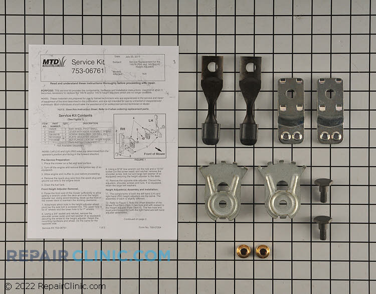 753-06761 Adjusting Bracket