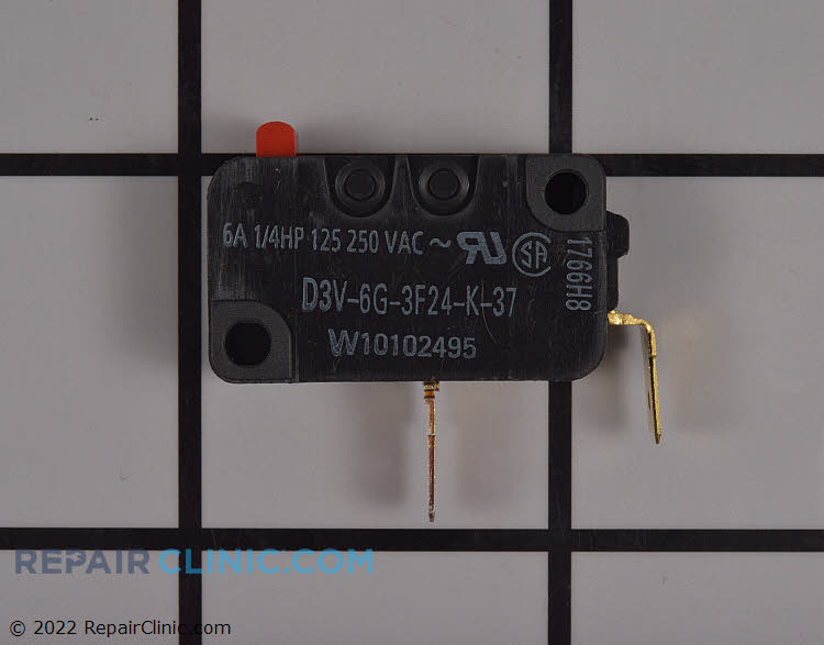 Dishwasher Float Switch WPW10102495 Fast Shipping Repair Clinic