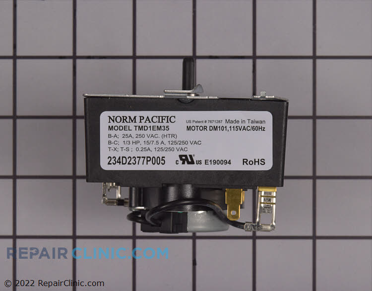 Dryer Timer WE04X25280 GE Timer Repair Clinic