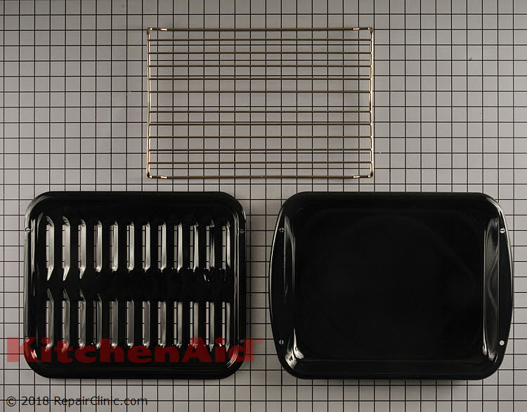 Broiler Pan W10123240 KitchenAid Replacement Parts