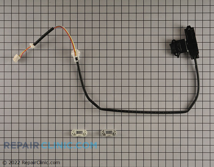 Includes latch assembly, one white and one gray lid lock bezel - Item Number W10404050